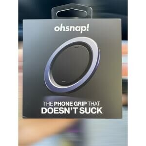 ohsnap! Snap Grip 5 Luxe Magnetic Phone Grip Ultra Thin Any Phone Insomnia Blue